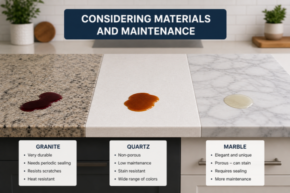 Mistakes to Avoid when Choosing Countertops